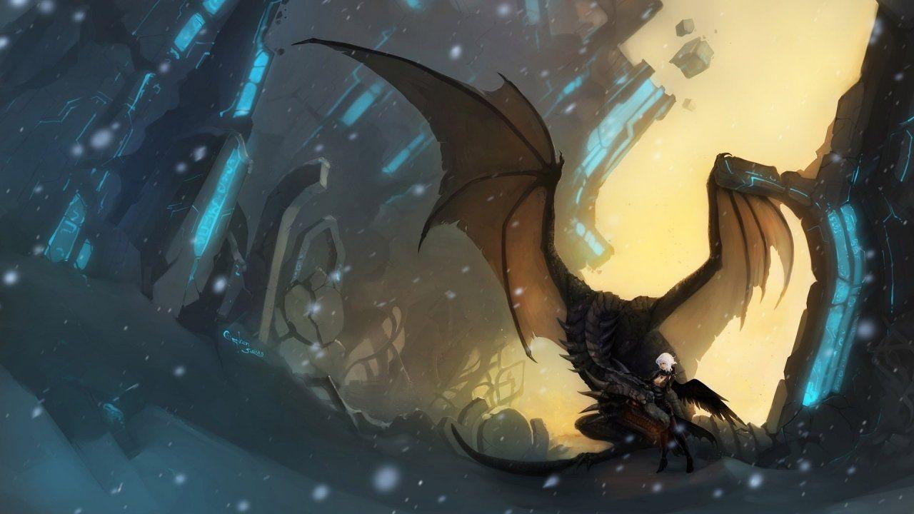 1280x720 HD Blue Eyes White Dragon Wallpaper HD Desktop Wallpaper