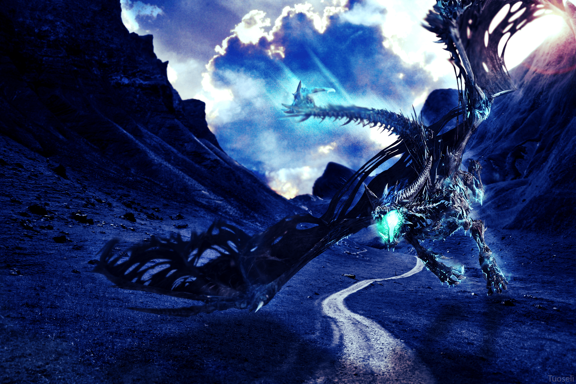 1920x1280 Lightning Dragon Wallpaper For Free