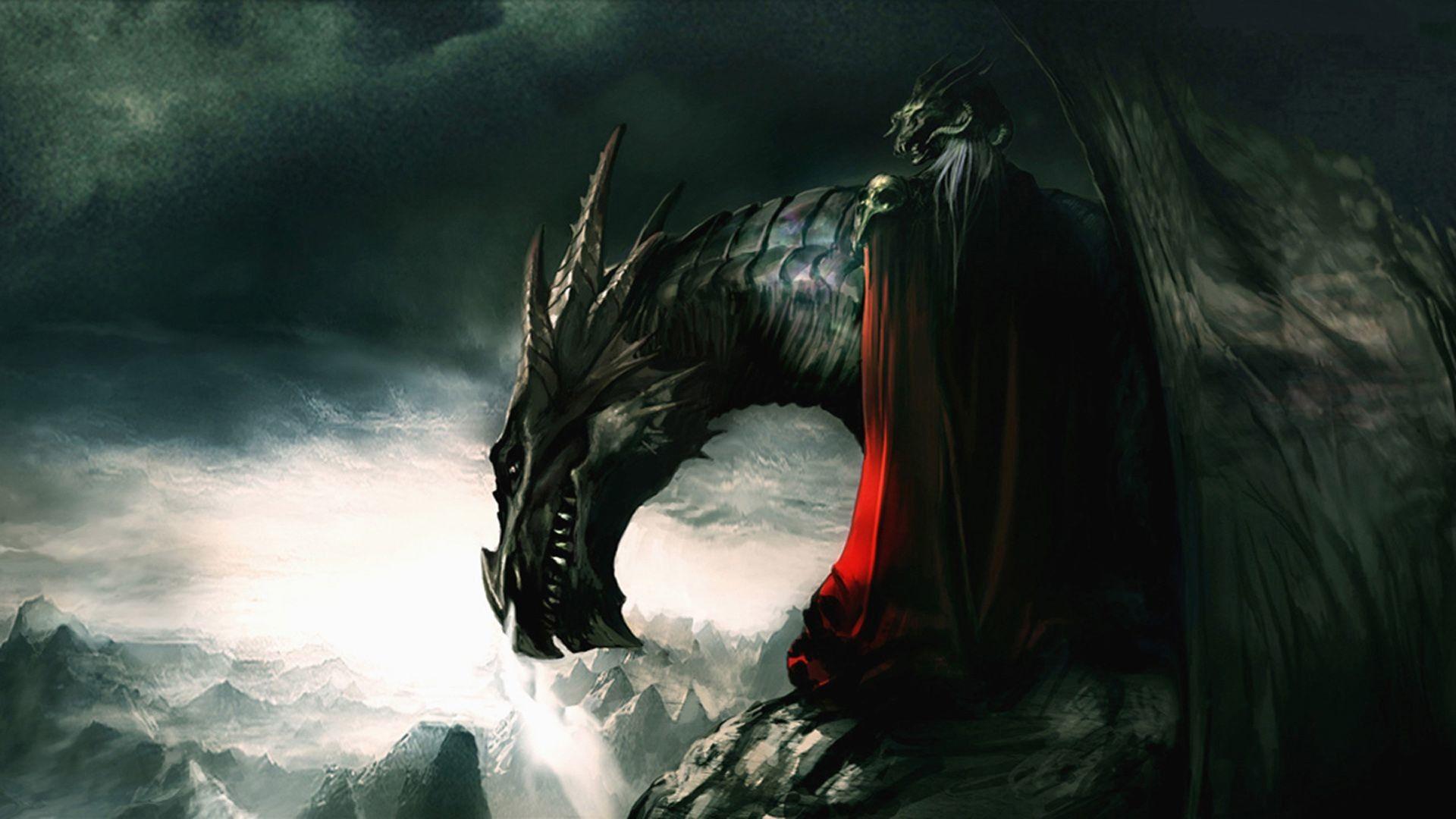 1920x1080 Dragon Eye Wallpaper