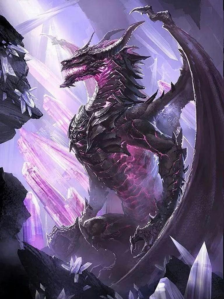 768x1024 Dragon Wallpaper for Android