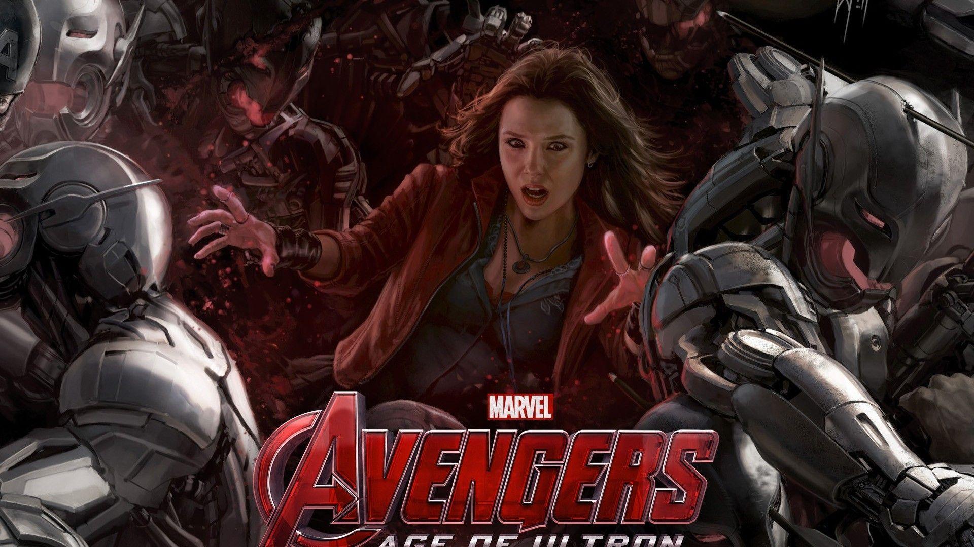 1920x1080 Scarlet Witch Wallpaper