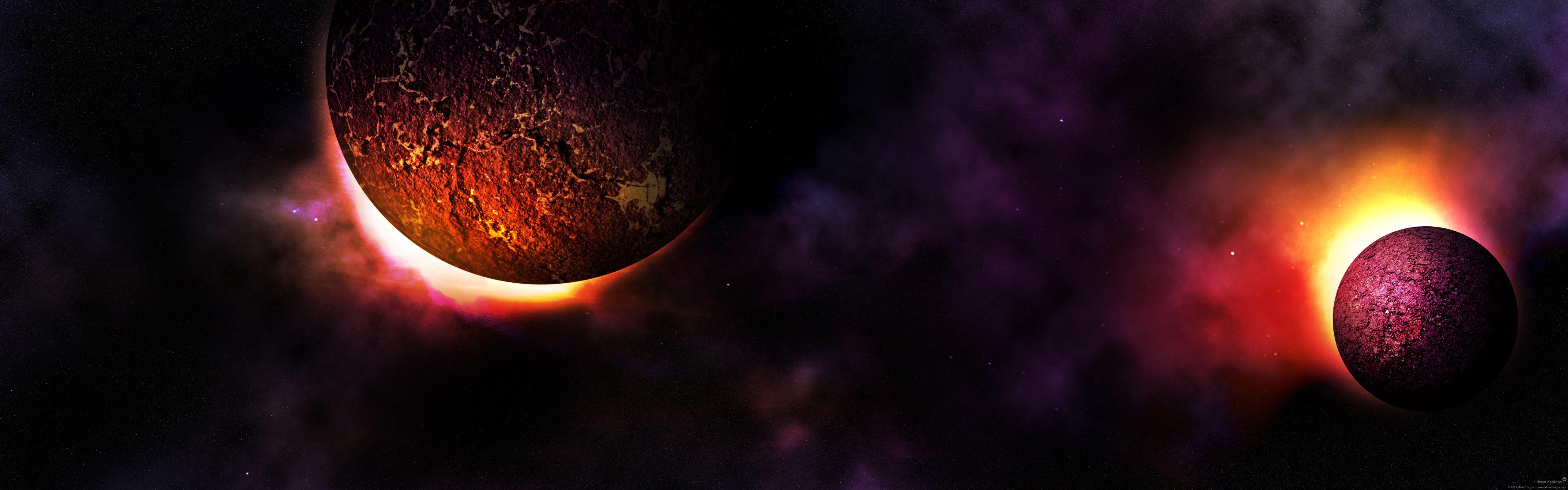 5120x1600 Cool Dual Screen Wallpaper