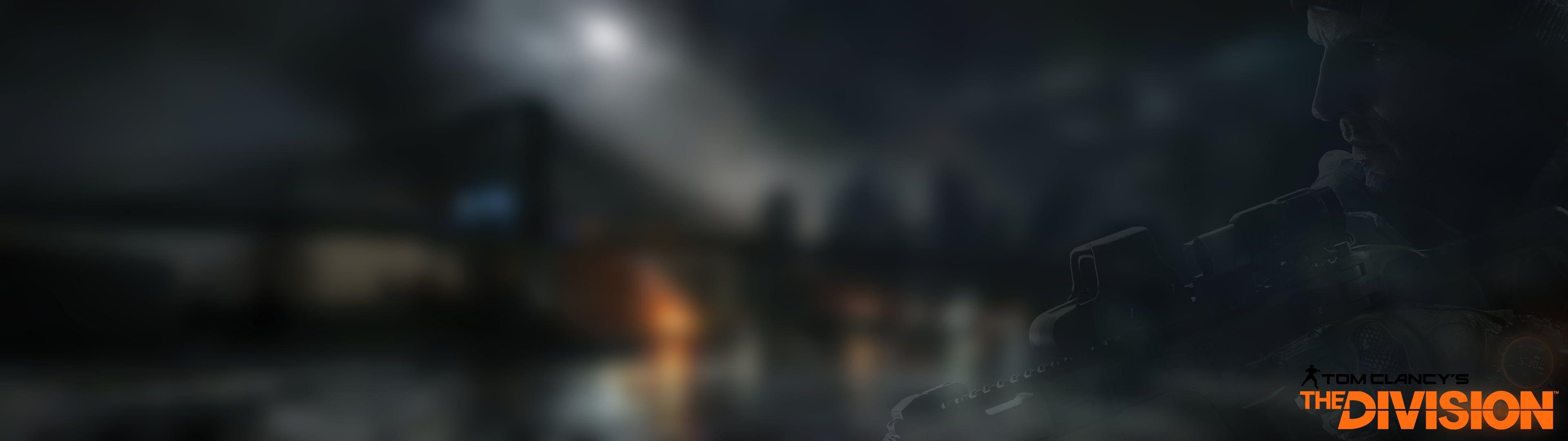 3840x1080 Men's black shirt, Tom Clancy's The Division, dual display