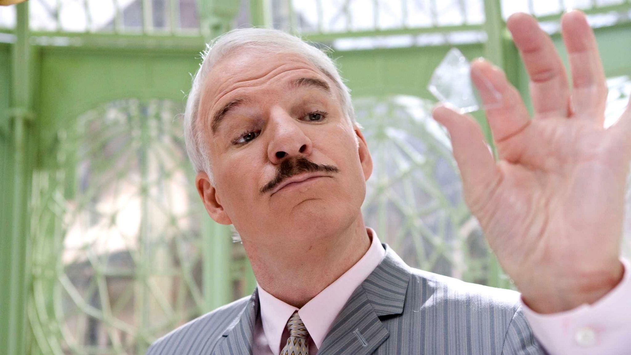 2048x1152 Download Wallpaper 2048x1152 Steve Martin, Gray Haired, Emotions