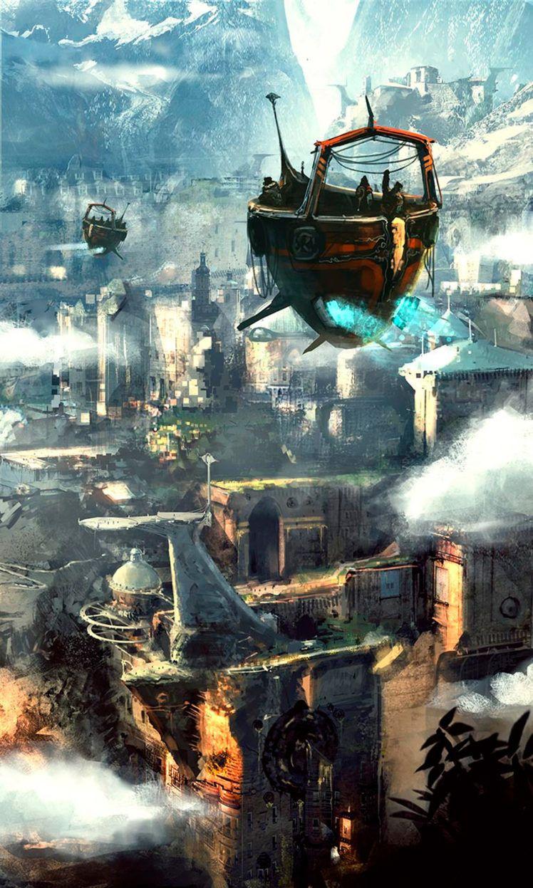 748x1247 Jan Urschel, Digital art, Fantasy art, Drawing, Portrait