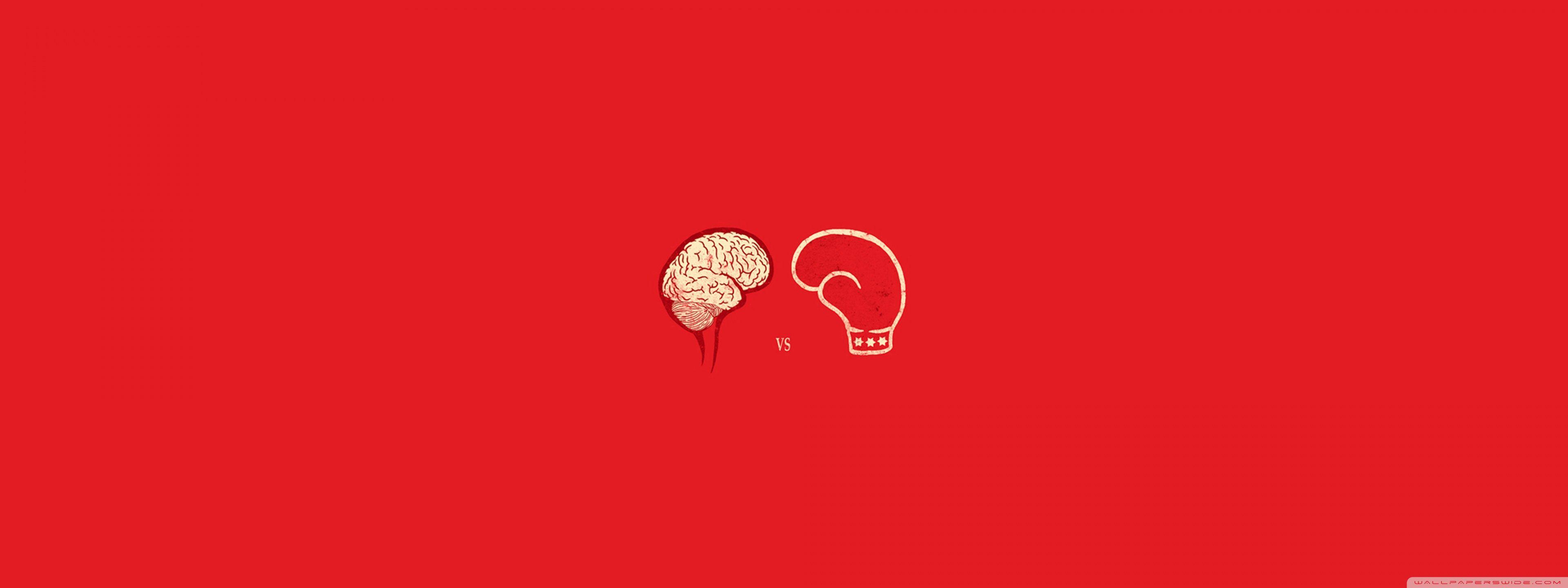 3840x1440 Brain Vs Muscle ❤ 4K HD Desktop Wallpaper for 4K Ultra HD