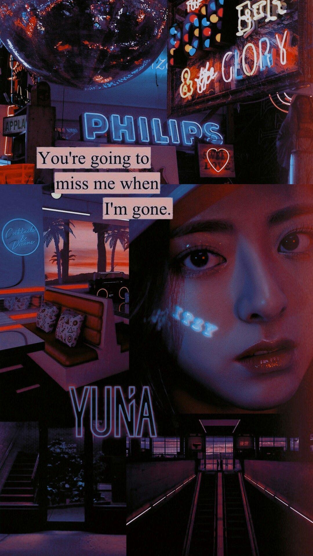 1080x1920 Yuna aesthetic wallpaper #itzy. Tela de bloqueio bts, Fotos fofas