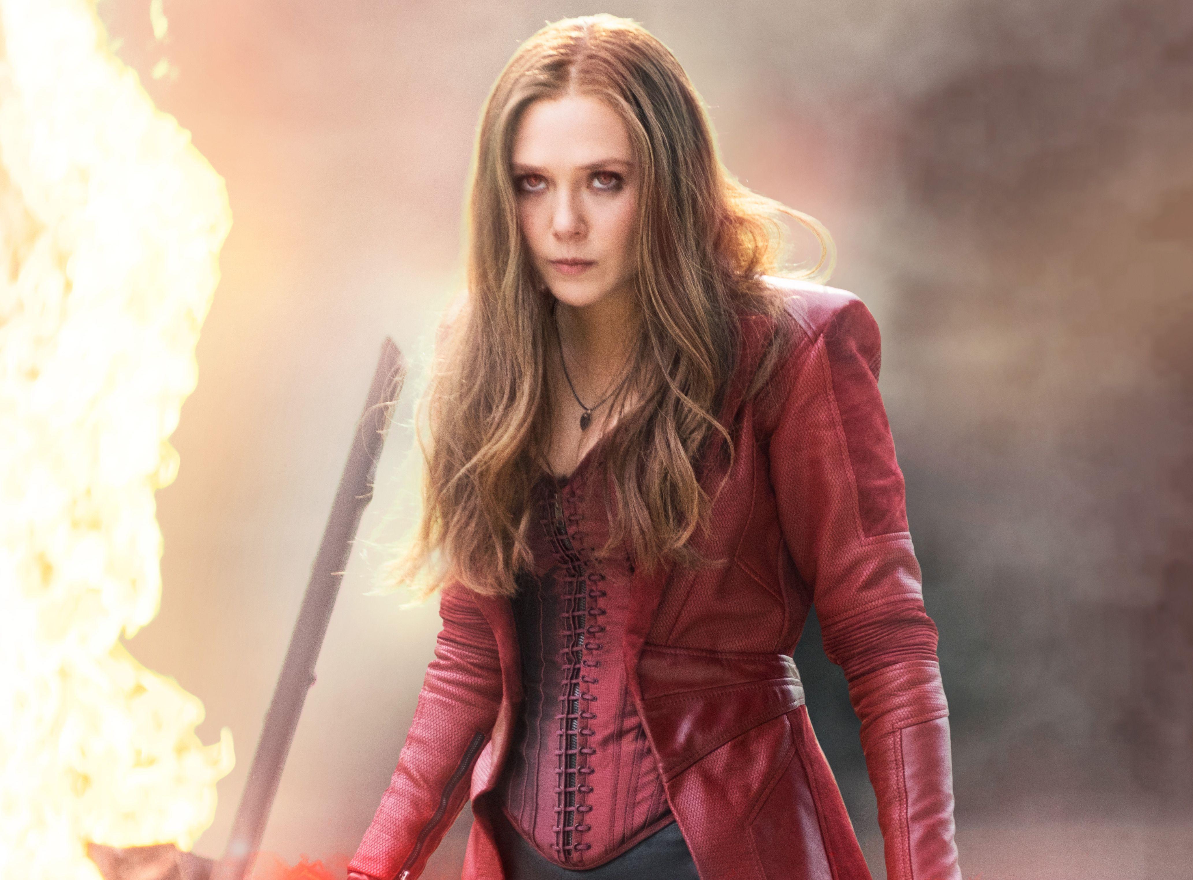 4131x3047 Avengers: Endgame star Elizabeth Olsen hints at 1950s theme