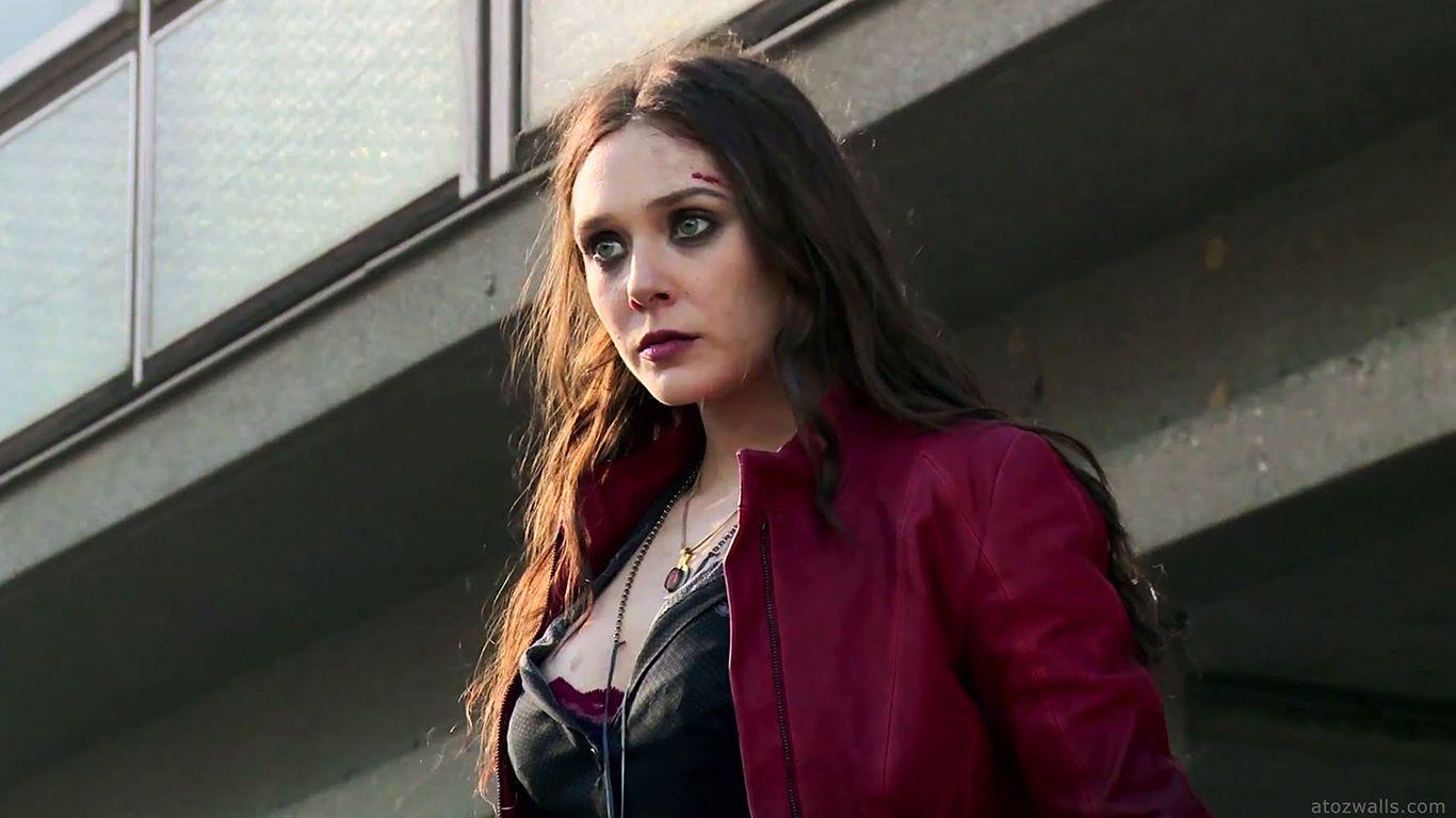 1366x768 Scarlet Witch Wallpaper