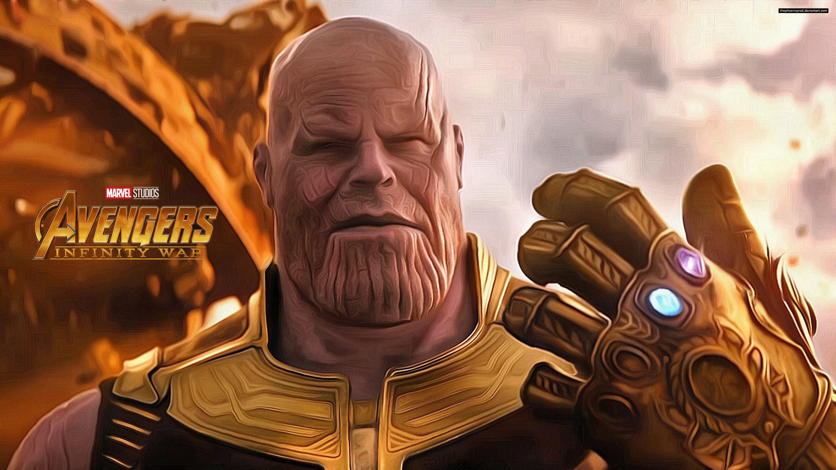3200x1800 Thanos Infinity War Wallpaper