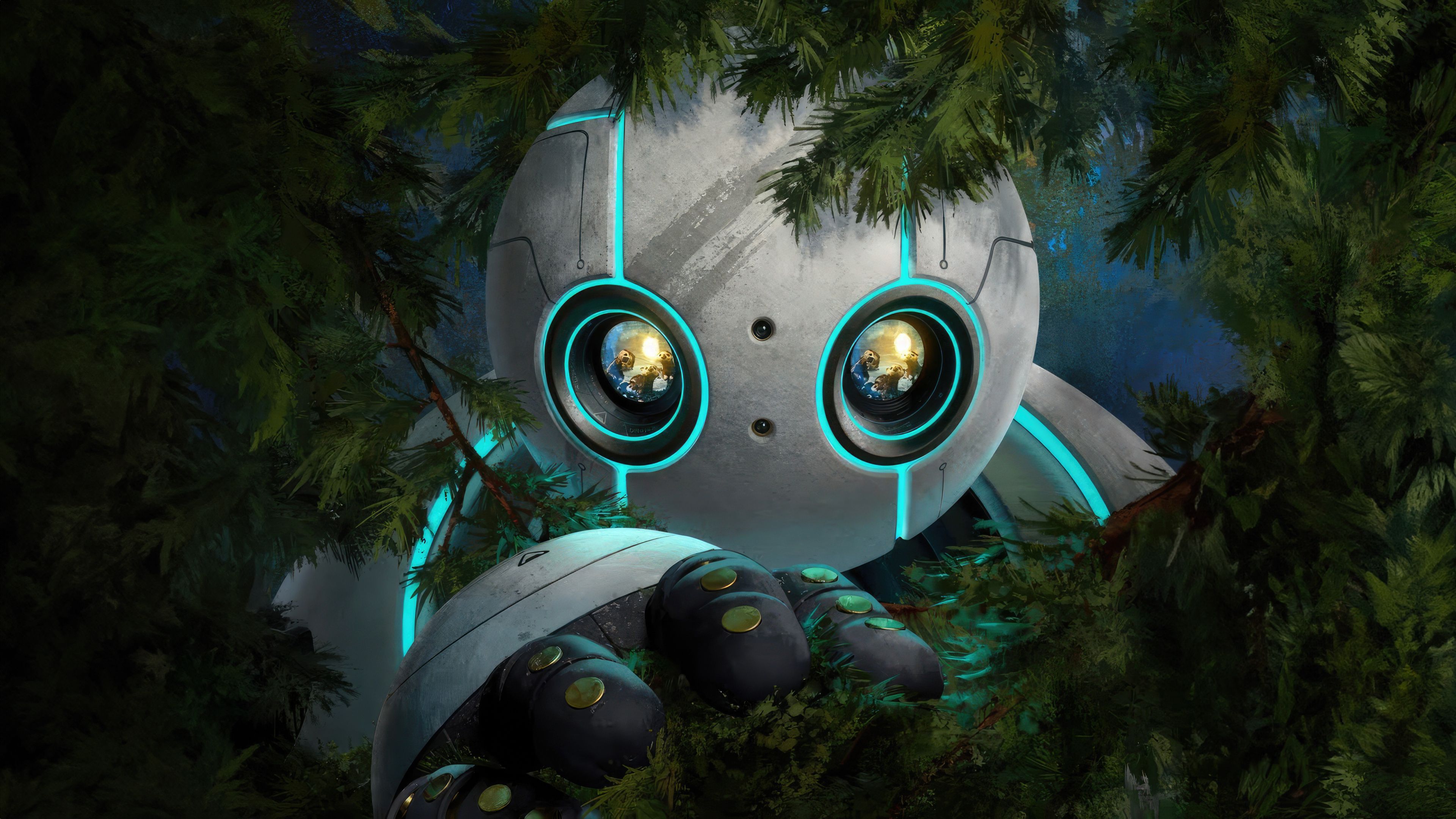 3840x2160 The Wild Robot Wallpaper