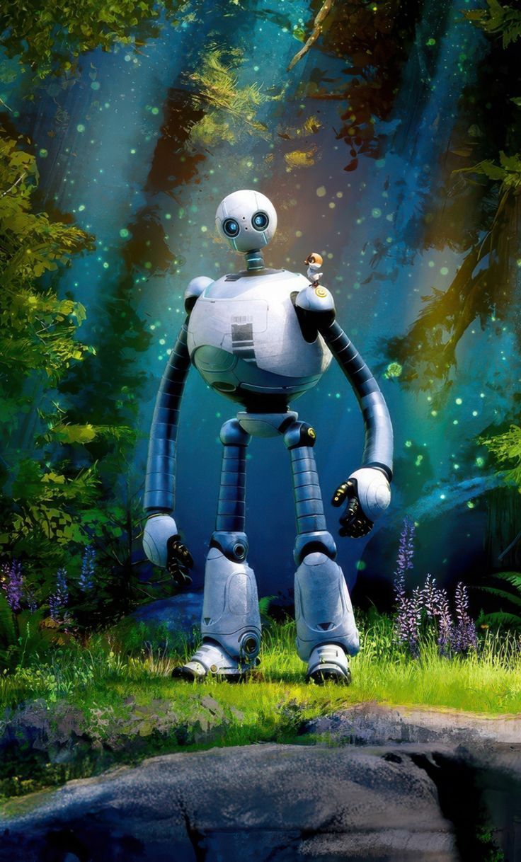 736x1218 lone robot, movie, 1280x2120 wallpaper