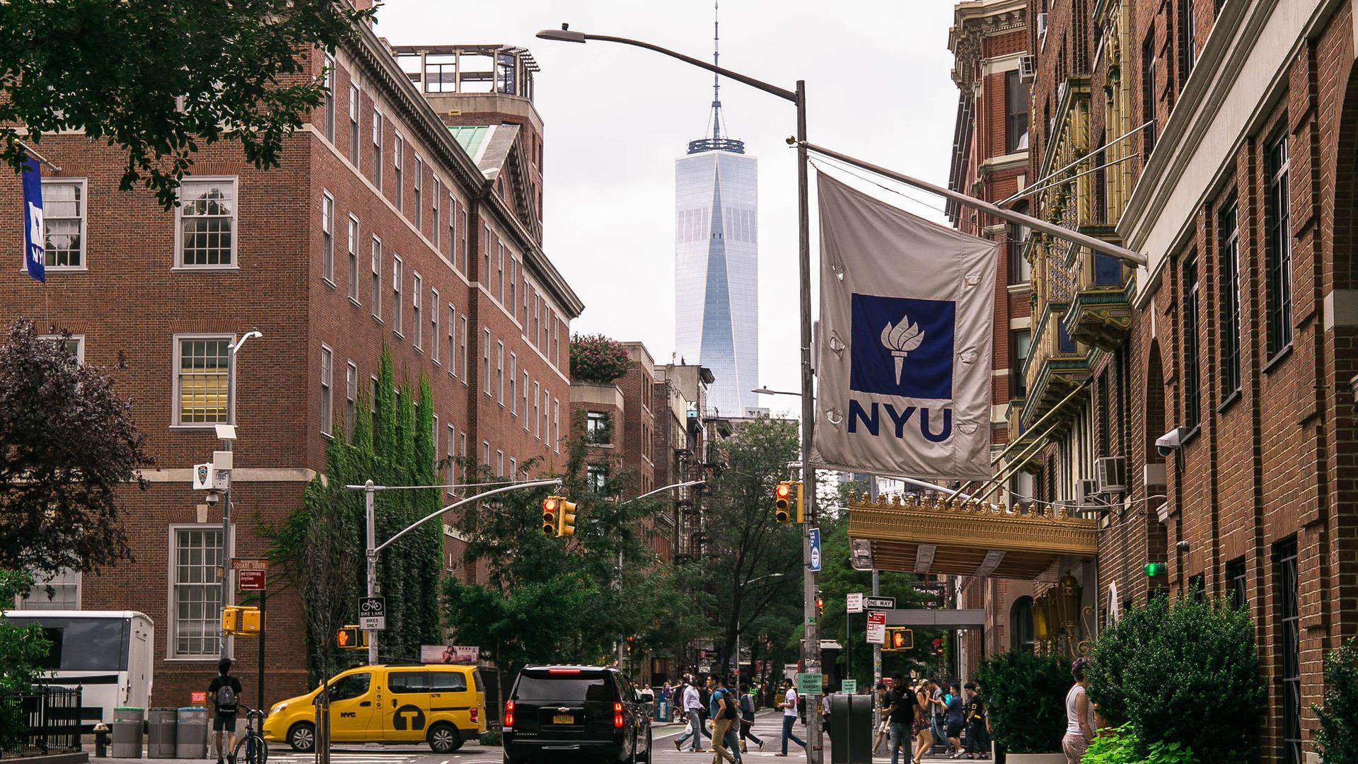 1920x1080 Download NYU Banners Along The City