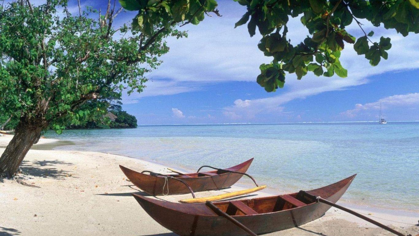 1366x768 beach picture high resolution. Beach, Huahine Island, Tahiti 448 1366x768 -download High Resolution. Beach scene wallpaper, Beach wallpaper, Tahiti