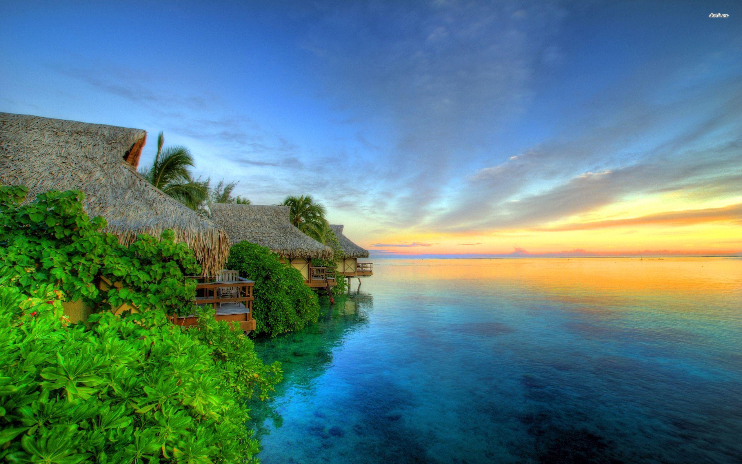 Tahiti Beach Desktop Wallpapers - Top Free Tahiti Beach Desktop ...