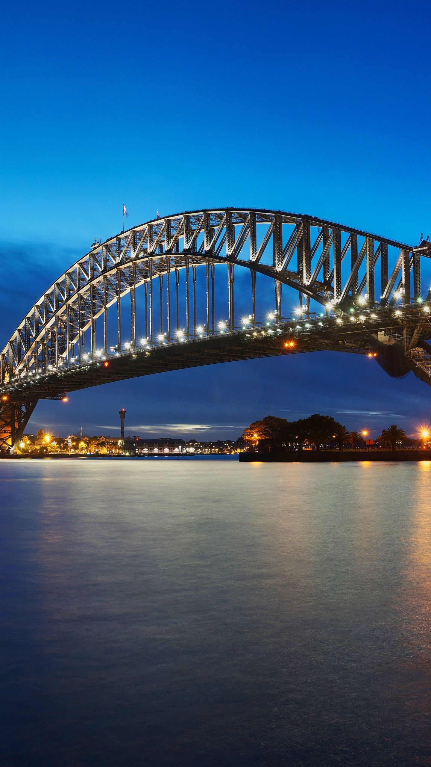 1440x2560 Sydney Harbour Bridge Wallpaper 4K