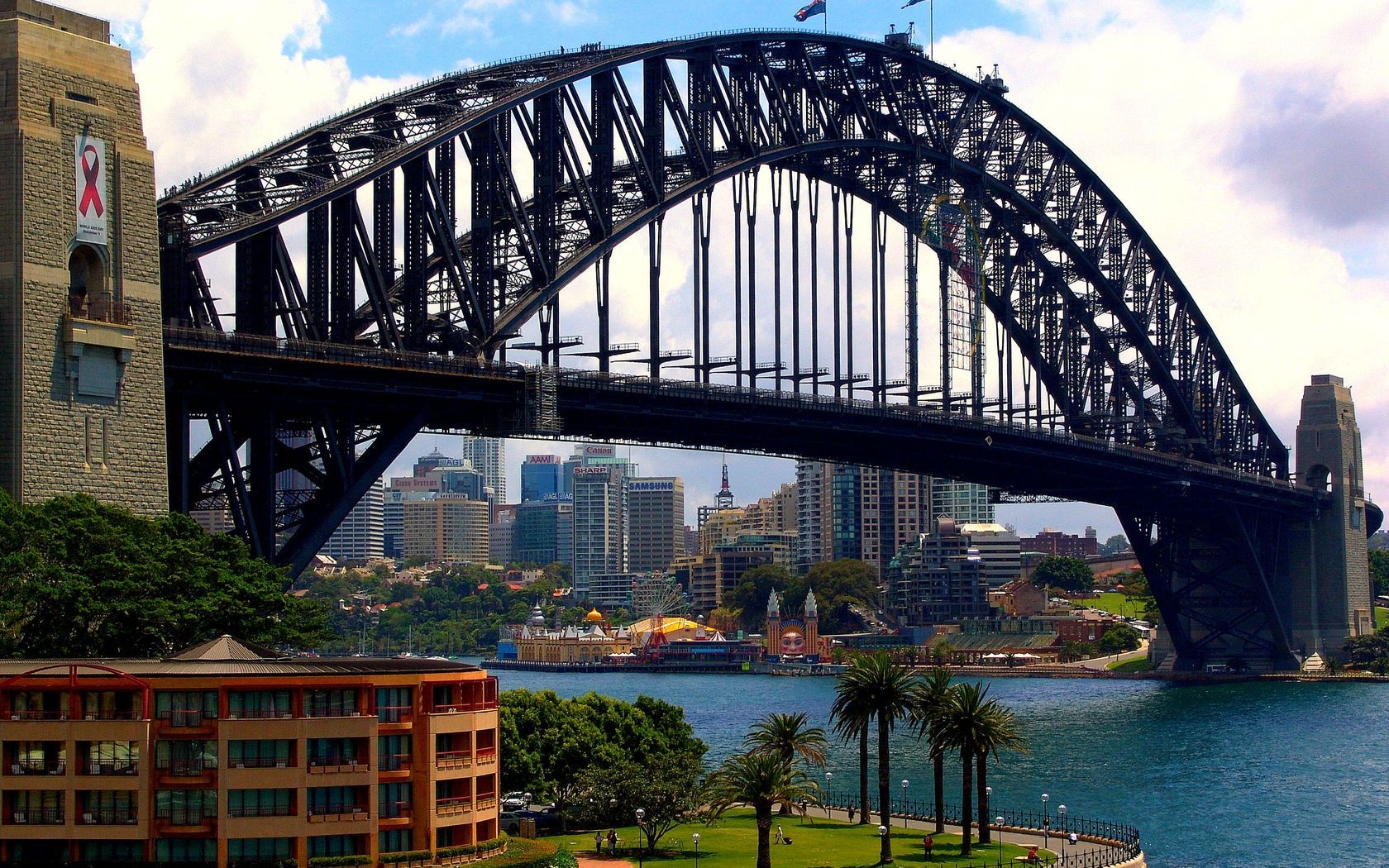 1680x1050 australia, sydney harbour bridge