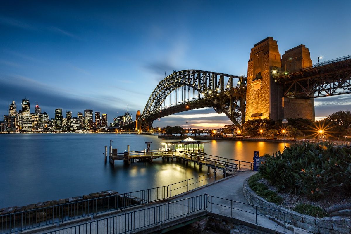 1200x800 Sydney Harbour Bridge construction