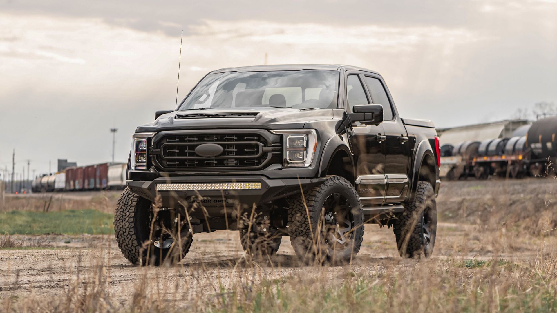 1920x1080 Sunset Ford Waterloo Lifted Trucks