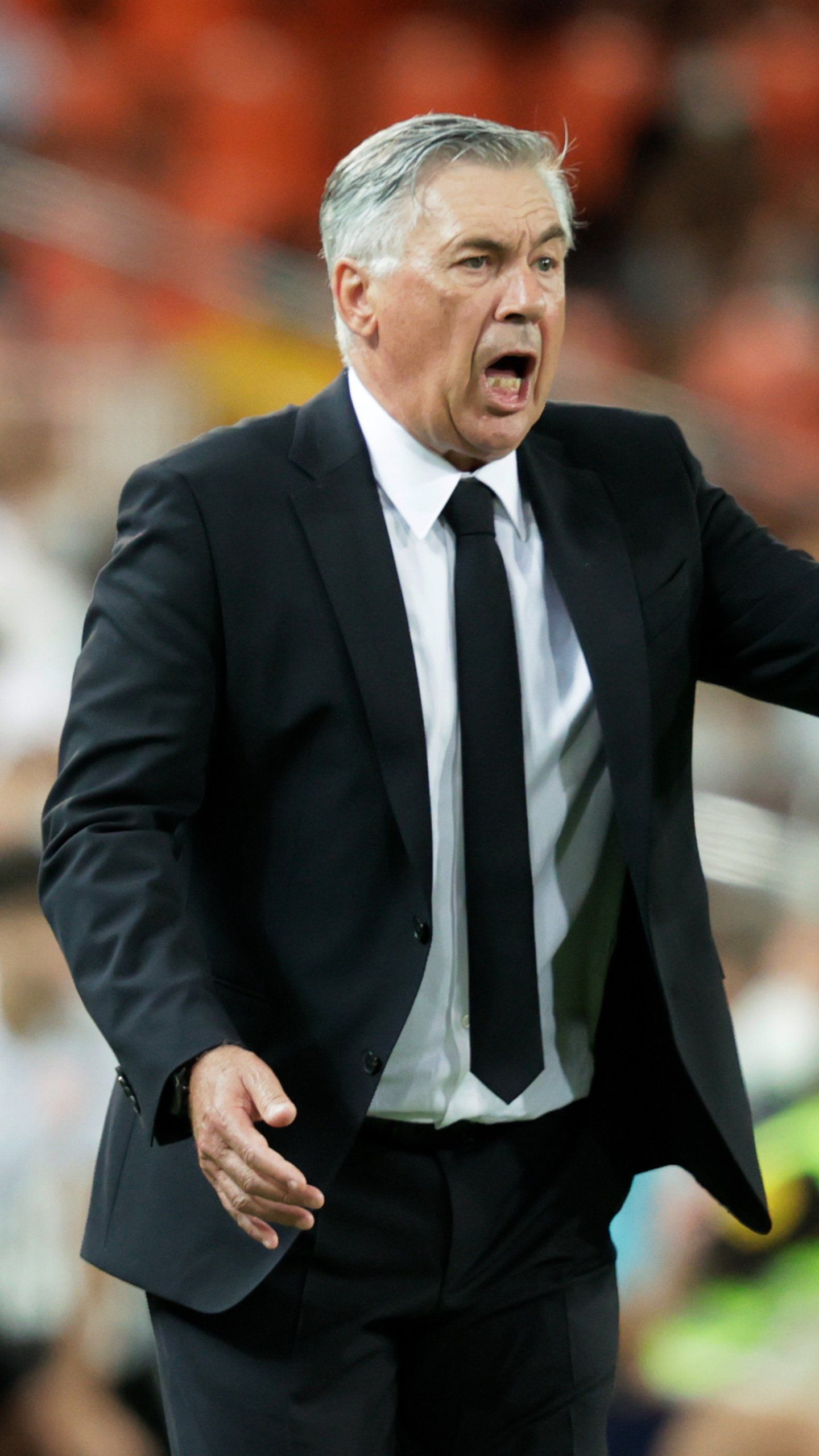 1440x2560 Carlo Ancelotti Sports Phone Wallpaper