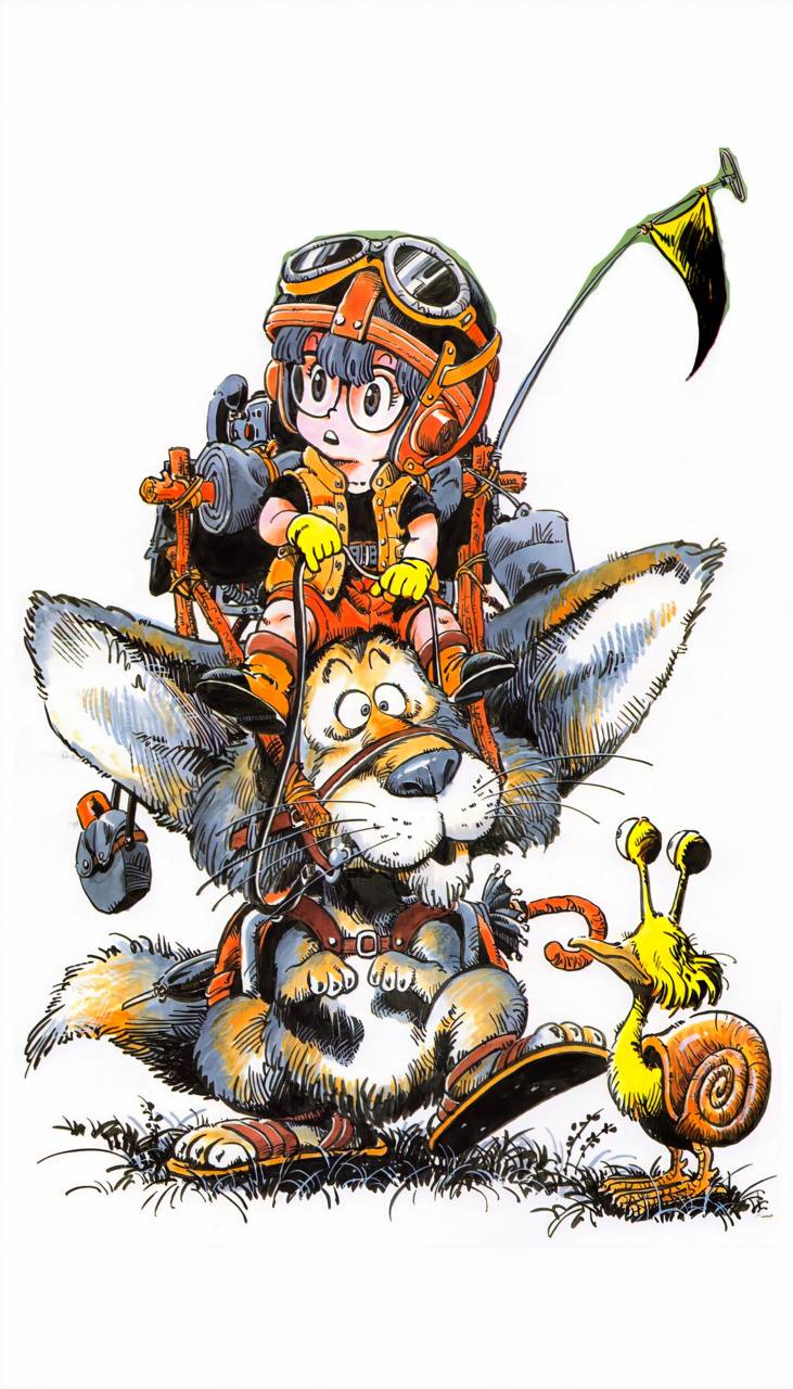 731x1280 Dr. Slump Wallpaper