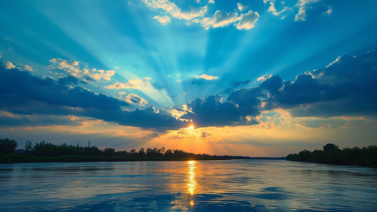 1280x720 Clouds Wallpaper Scenery