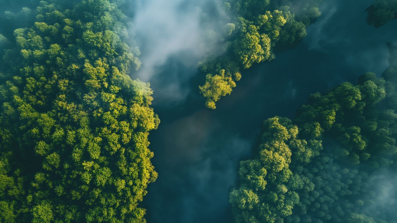 1280x720 River Wallpaper, Nature, 18297