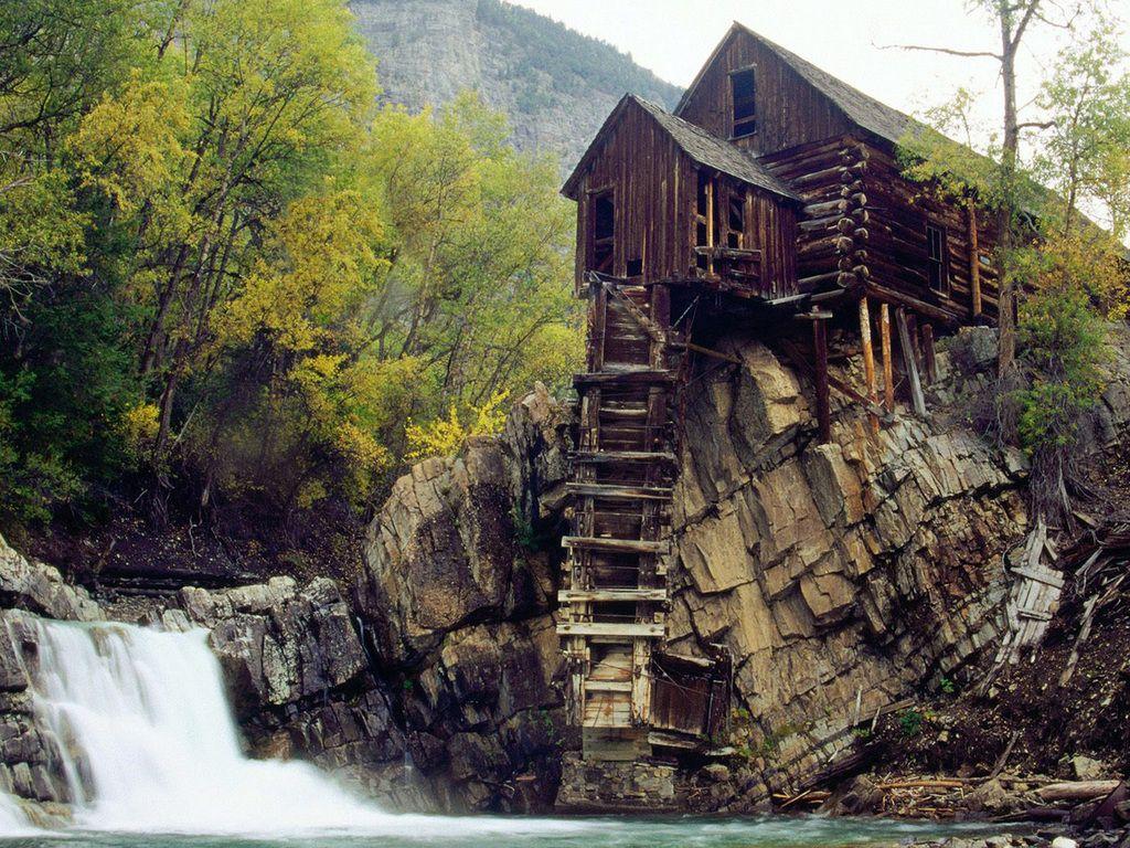 1024x768 Cabin Wallpaper Widescreen I7XY58
