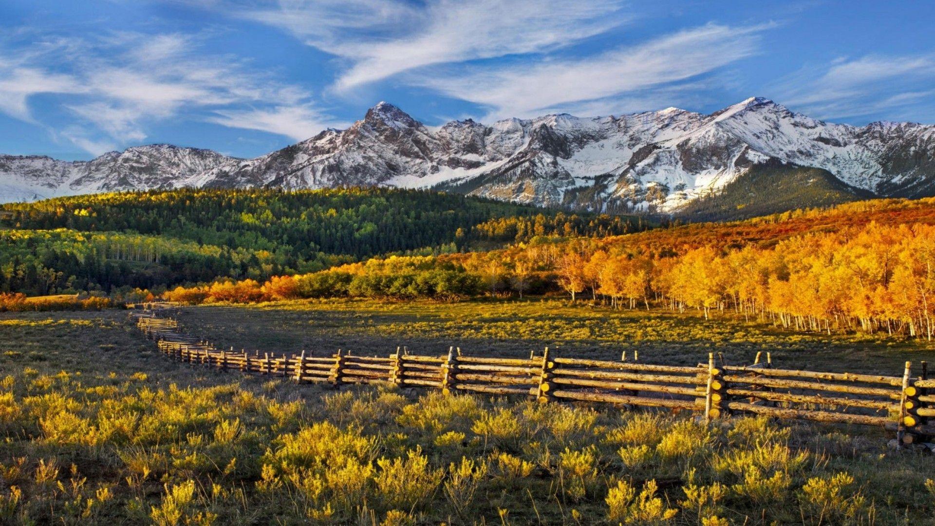 1920x1080 Fall mountains wallpaper