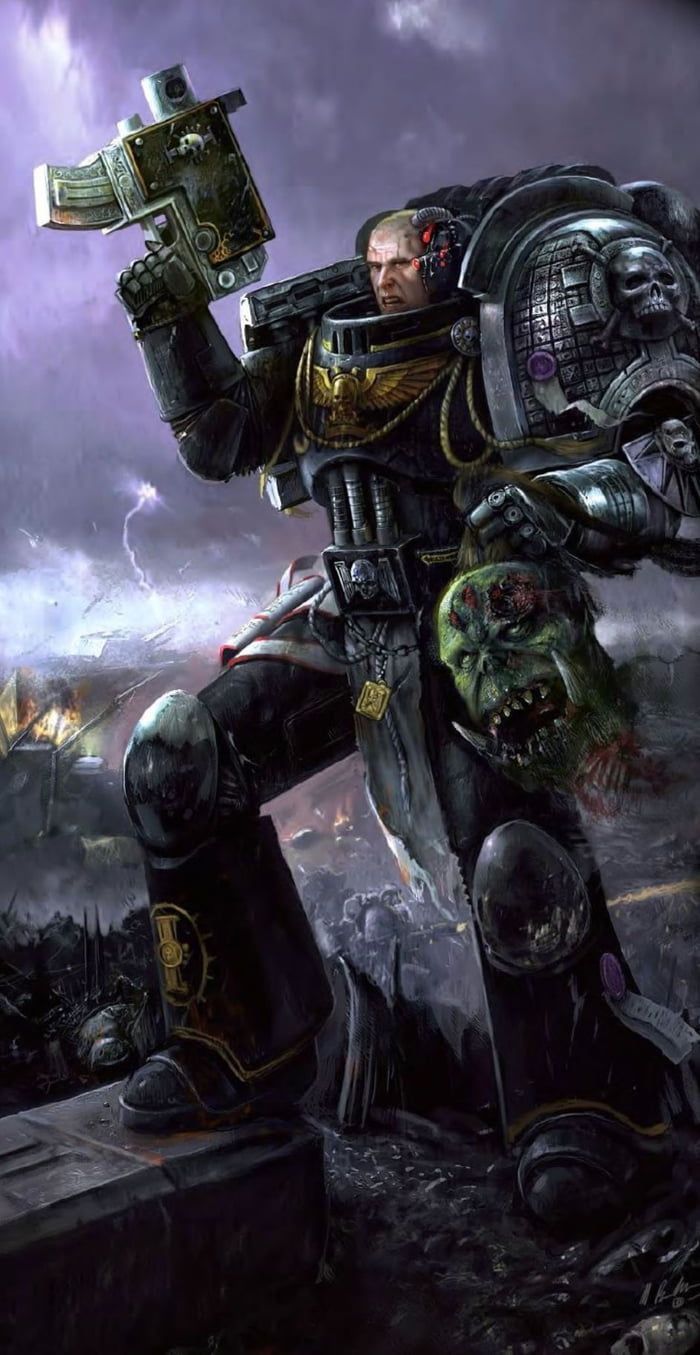 700x1355 another Warhammer 40k phone wallpaper