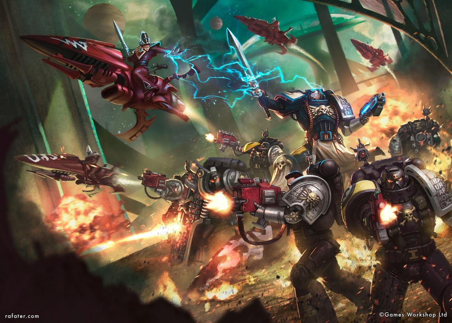1456x1040 Death Watch Wallpaper