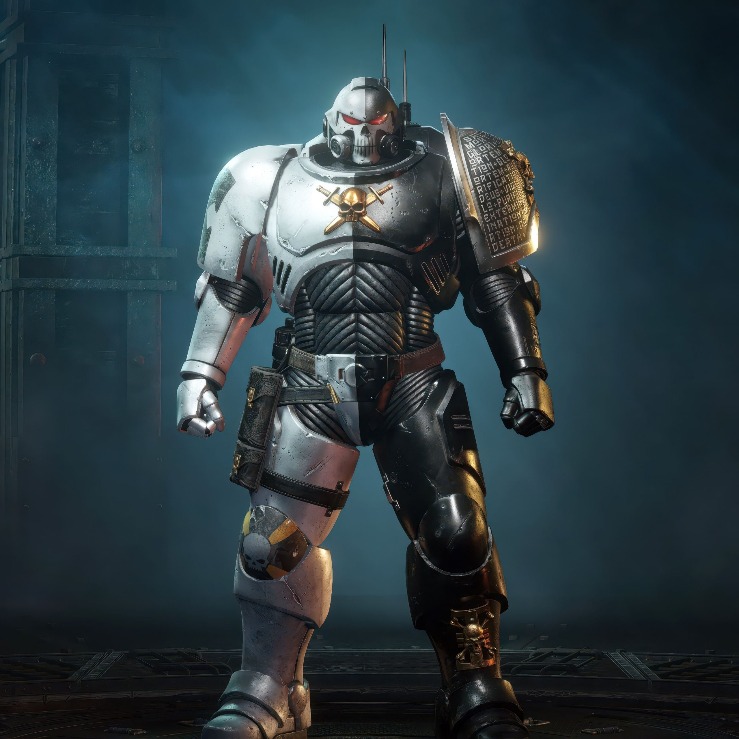 2560x2560 Deathwatch Wallpaper 4K, Warhammer 40K