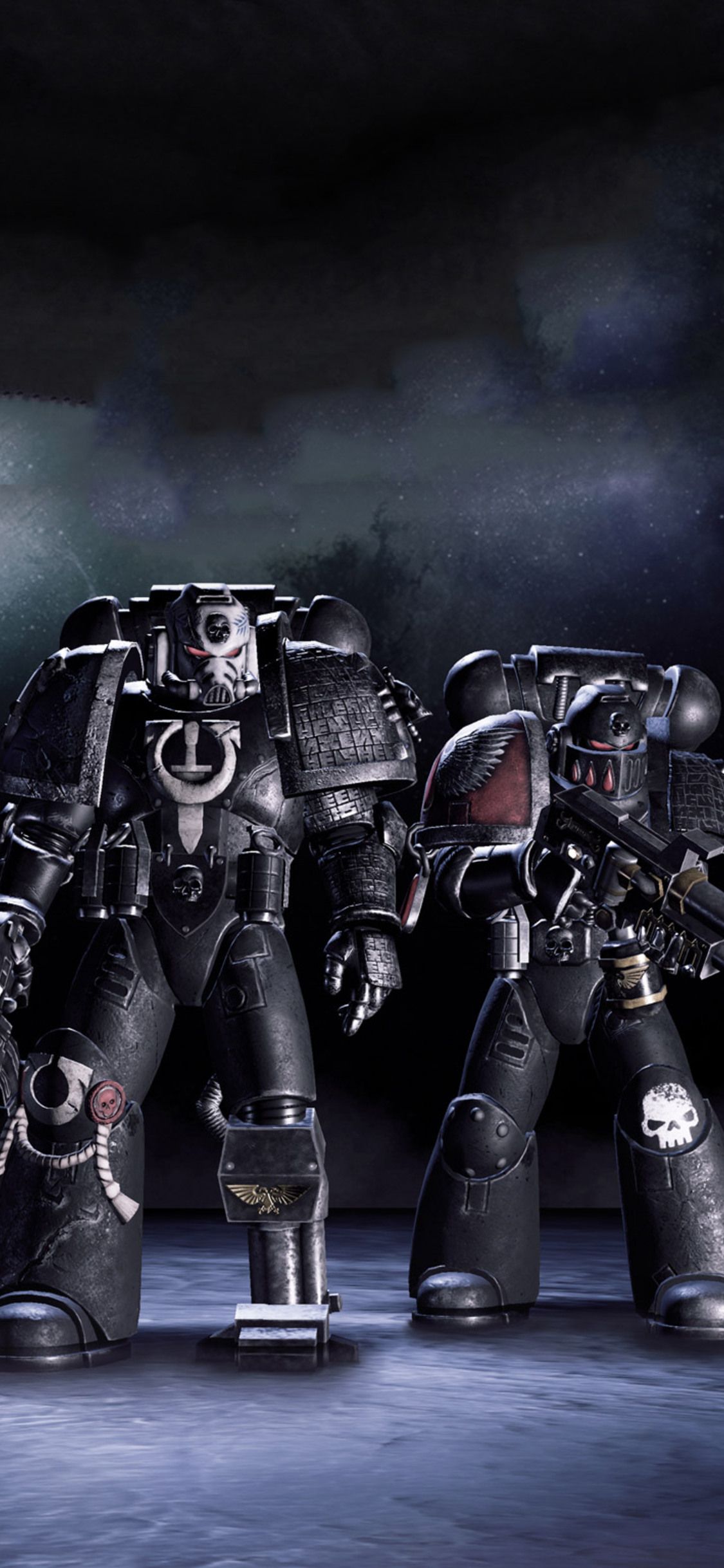1125x2436 Death Watch Wallpaper