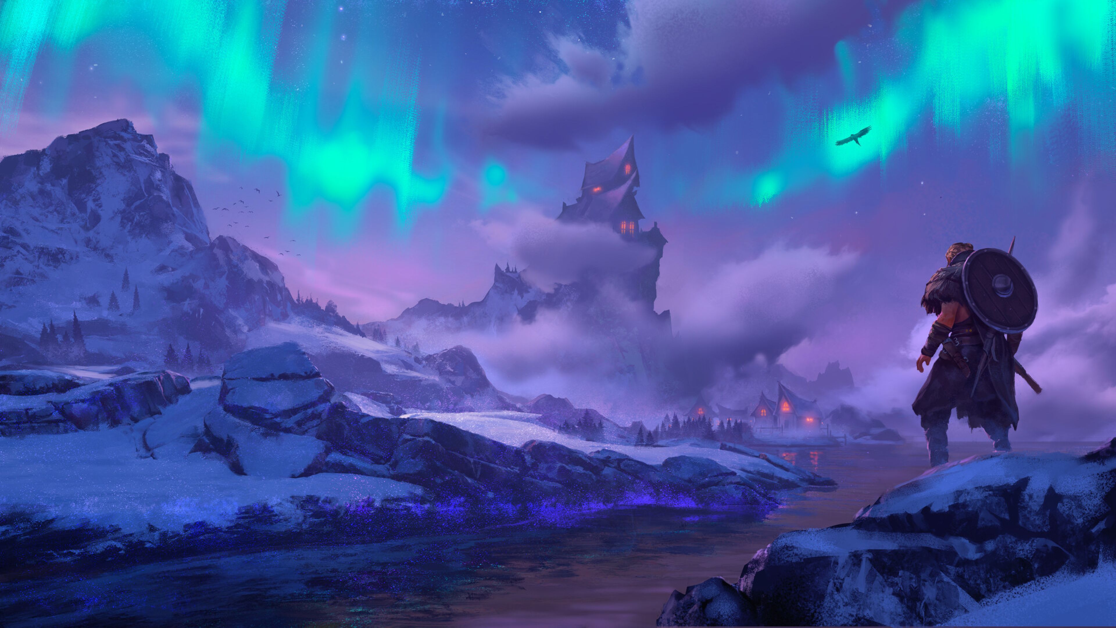 3840x2160 A Winter In Valhalla (4K)