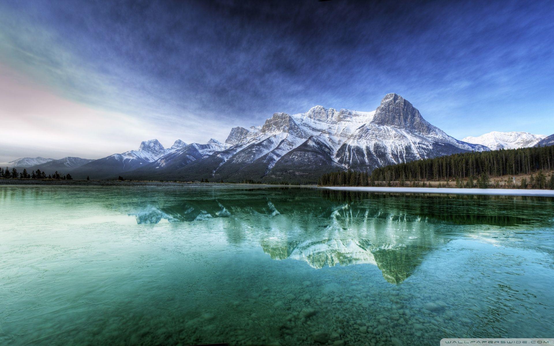 1920x1200 Mountains Lake Landscape HD wallpaper Gallery