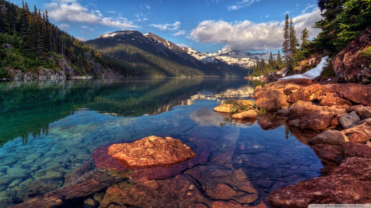 1280x720 High Definition Mountain Wallpaper
