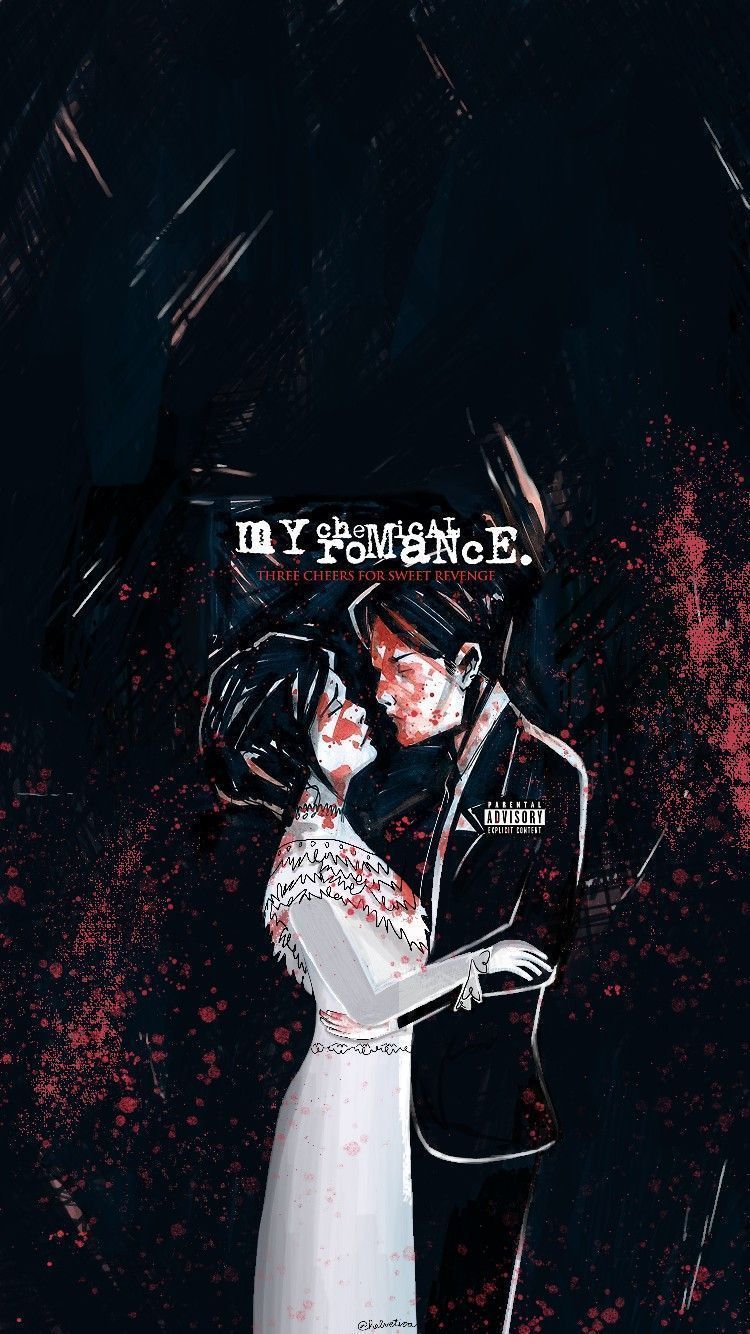 750x1334 chemical romance albums
