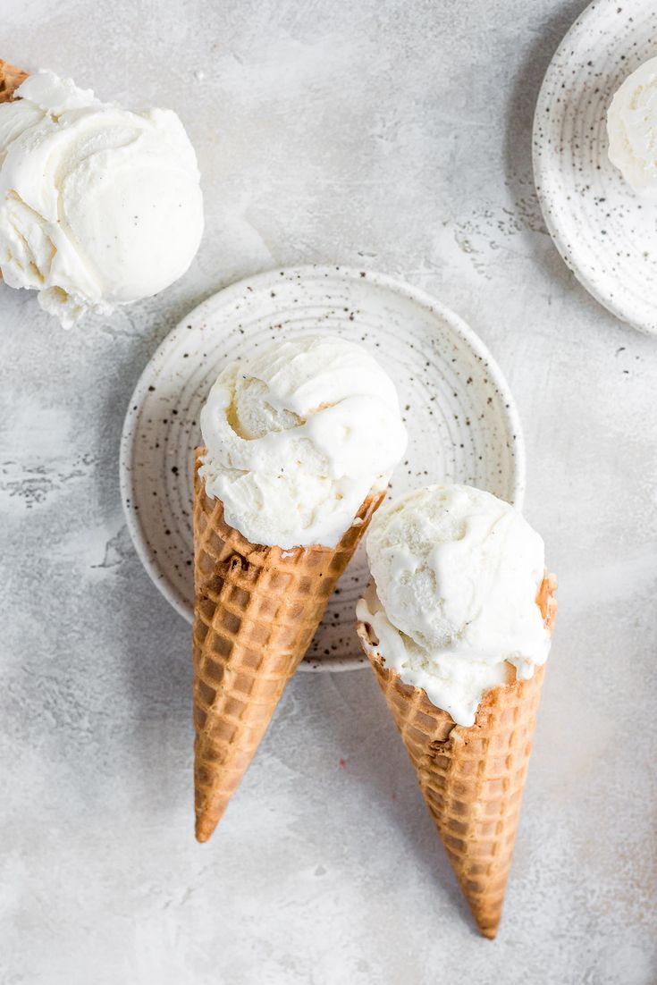 735x1102 Vanilla Ice Cream Pin auf g e l a t O