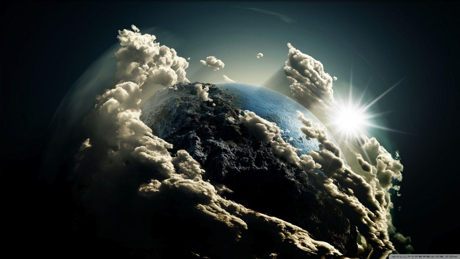 1600x900 Planet 3D ❤ 4K HD Desktop Wallpaper for 4K Ultra HD TV • Wide
