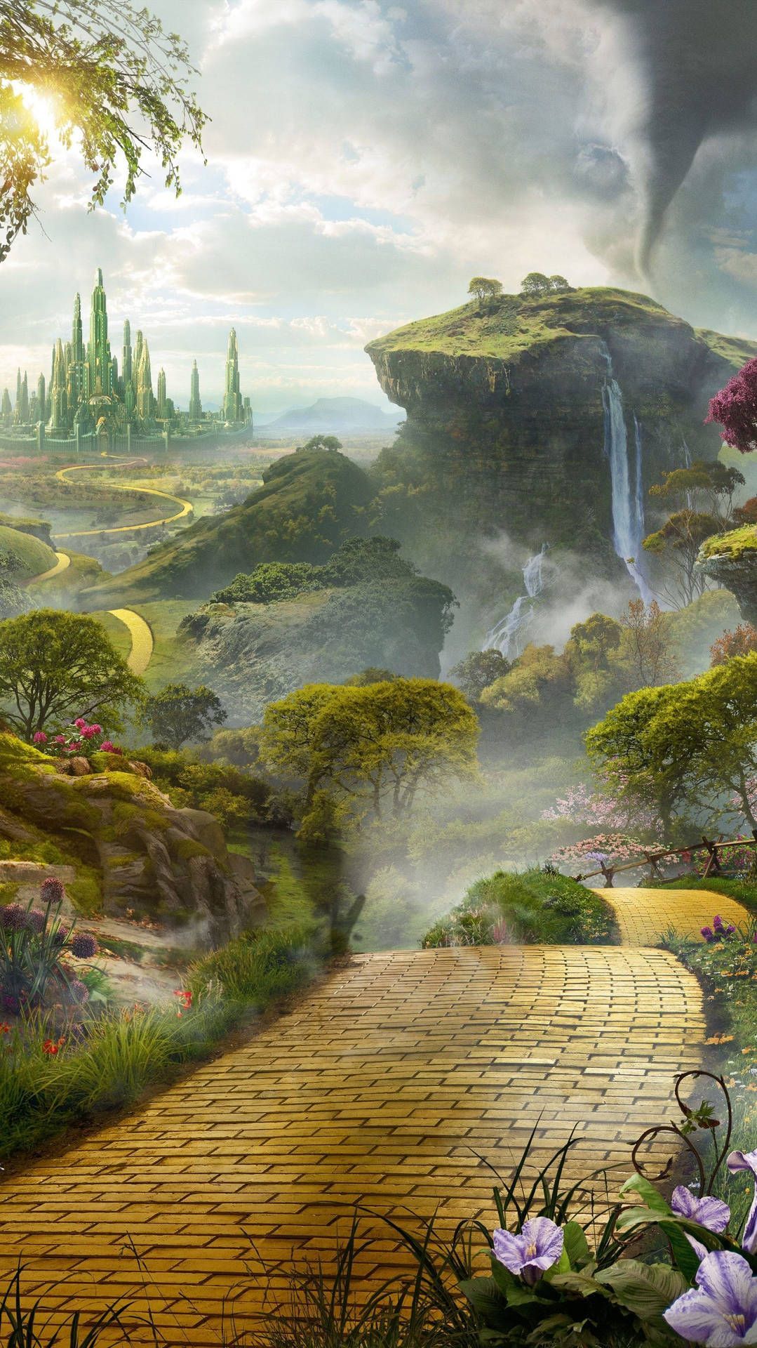 1079x1920 Powerful Scenery Wallpaper