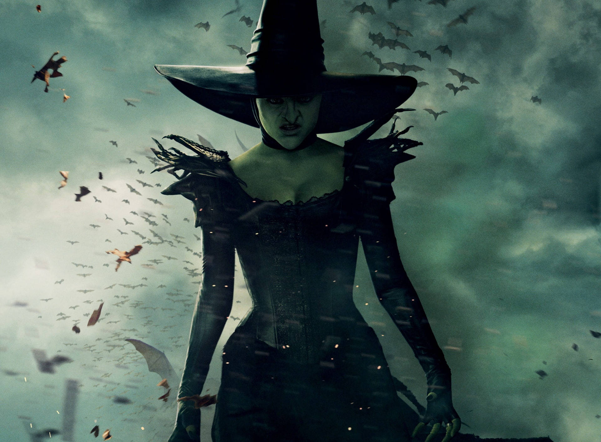 1920x1413 Powerful Witch Of The West Wallpaper