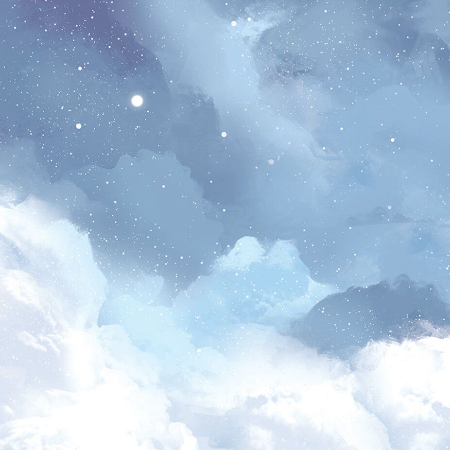 926x926 Dreamy Night Sky