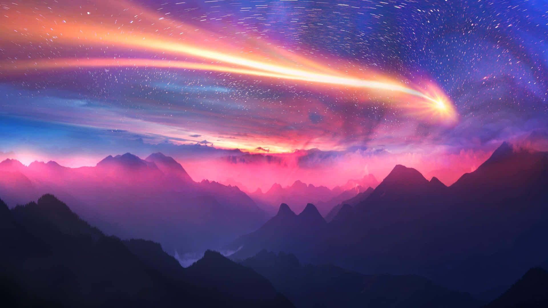 1920x1080 Dreamy Celestial Landscape Wallpaper