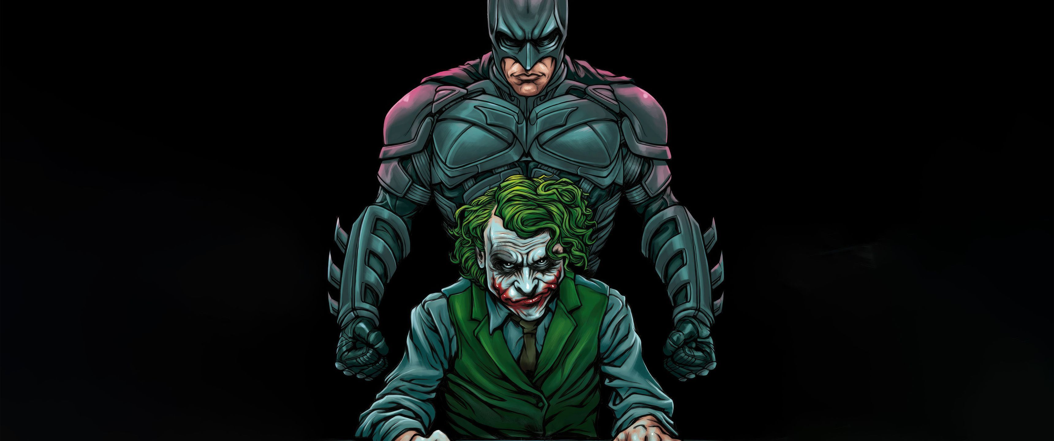 3440x1440 Batman X Joker Oled 5k