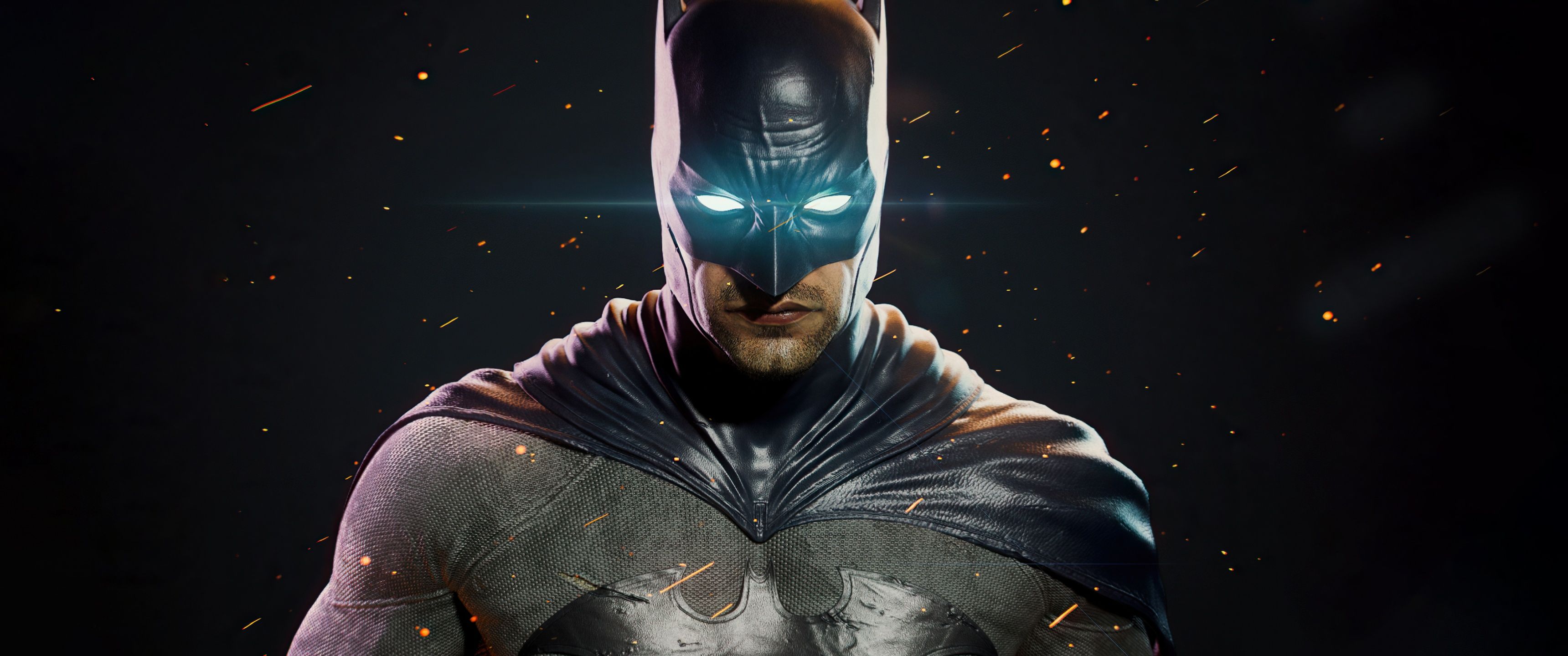 3440x1440 Batman Wallpaper 4K, Dark background