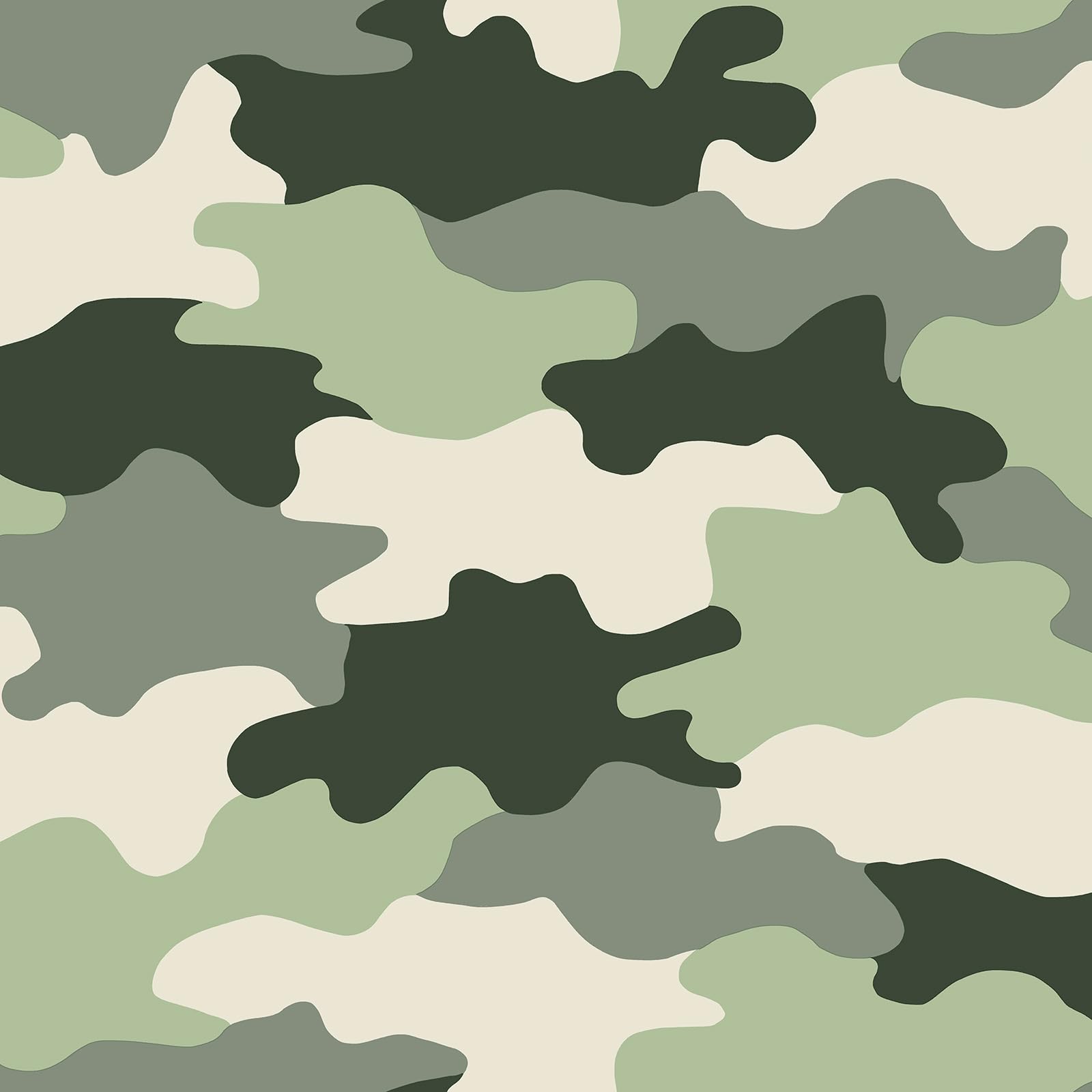 1600x1600 Camouflage Wallpaper Green