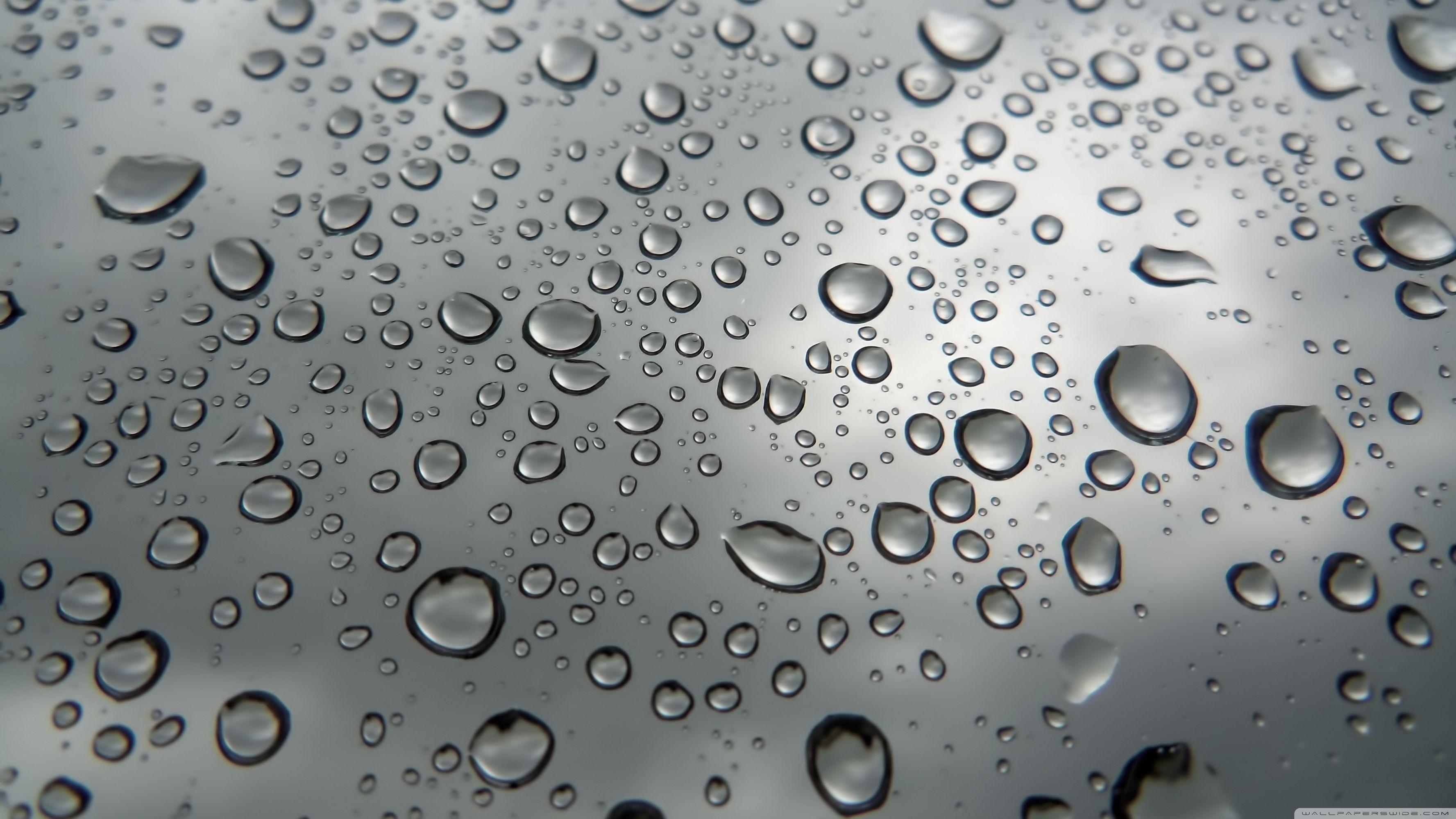 3554x1999 Rain Drop Wallpaper