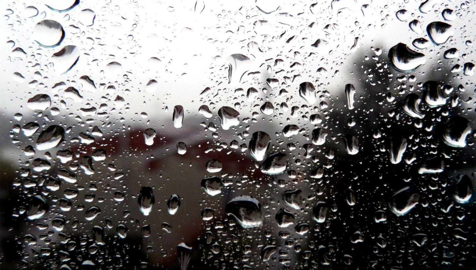 1600x910 Window Rain Drops HD Wallpaper