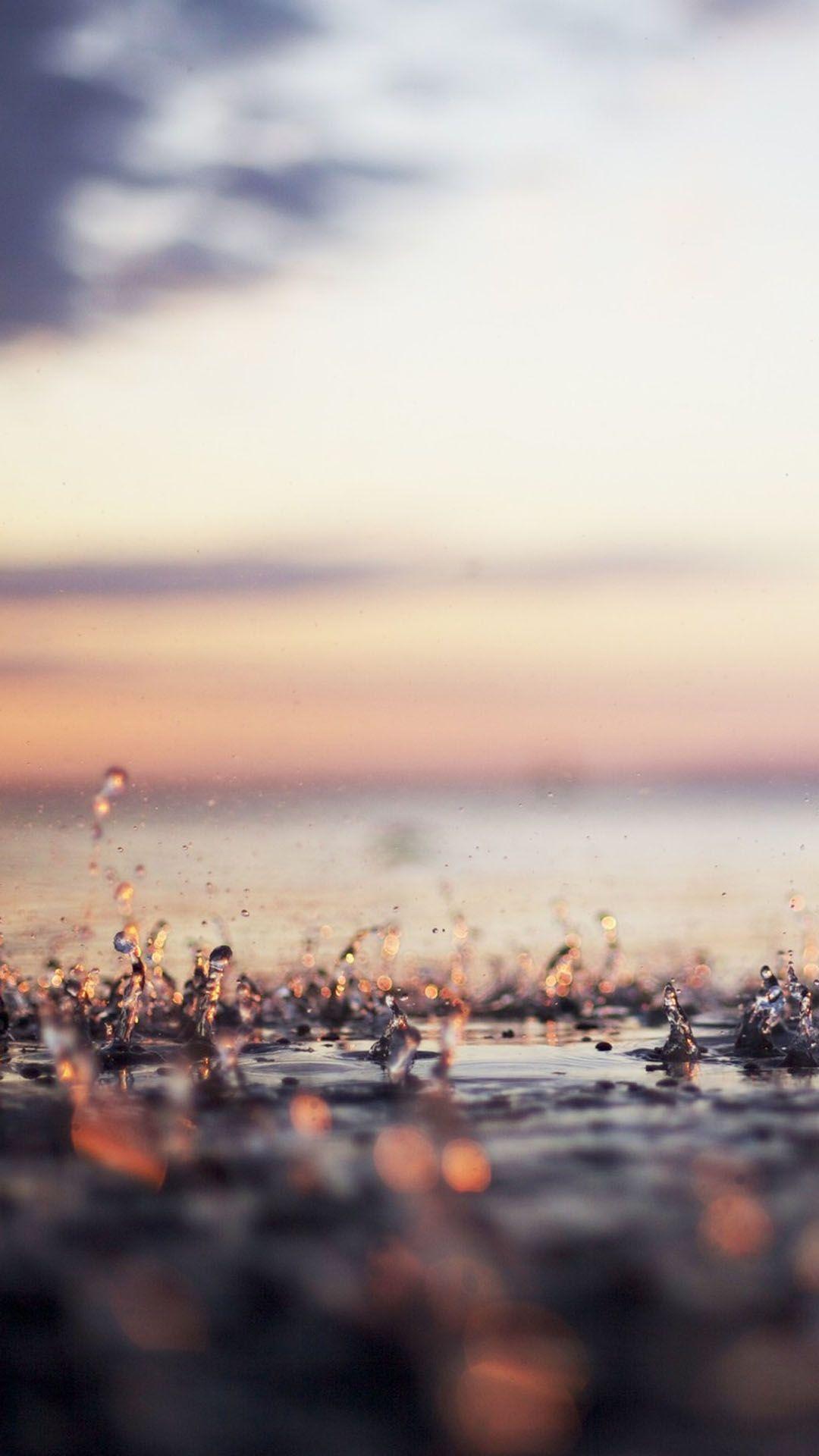 1080x1920 Raindrops Macro iPhone6s Wallpaper