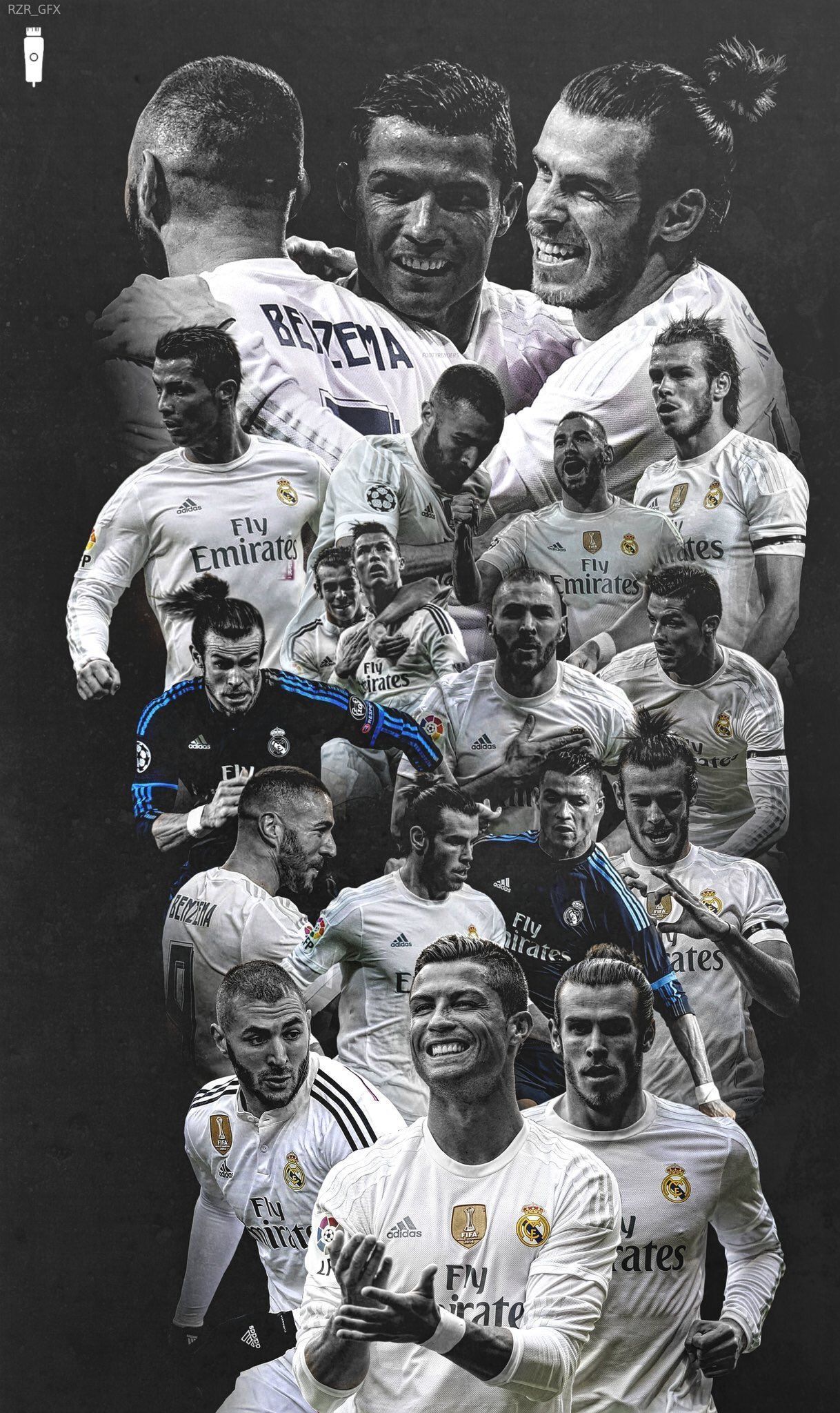 1218x2048 Real Madrid players